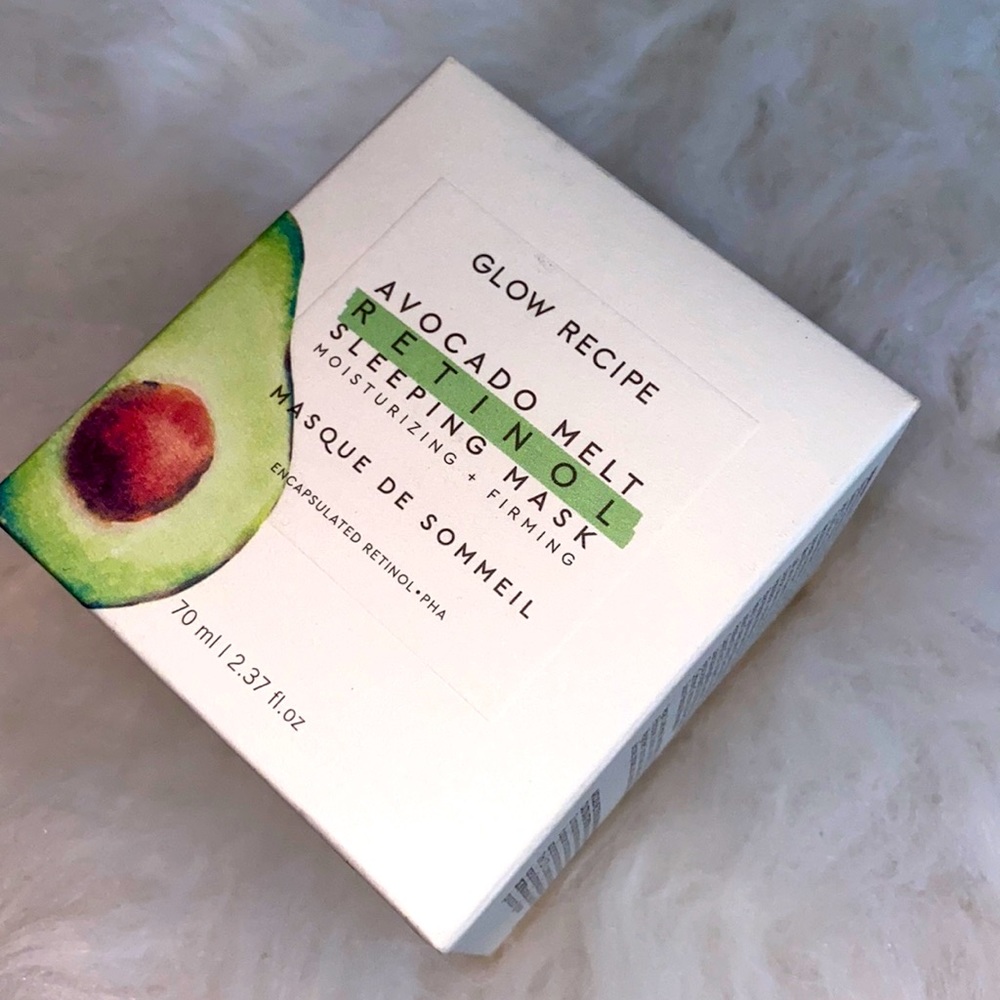 Glow Recipe Avocado Melt Retinol Sleeping Mask New